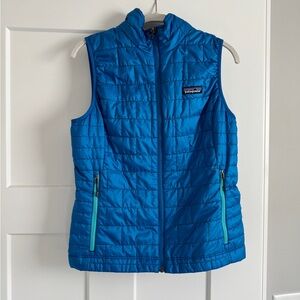 Patagonia Women’s Blue Puffer Vest